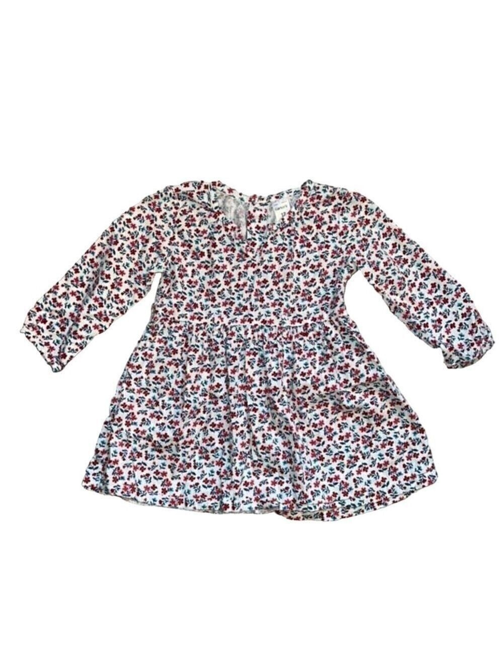 Carter's Baby Girl Long Sleeve Top (12 Mo)